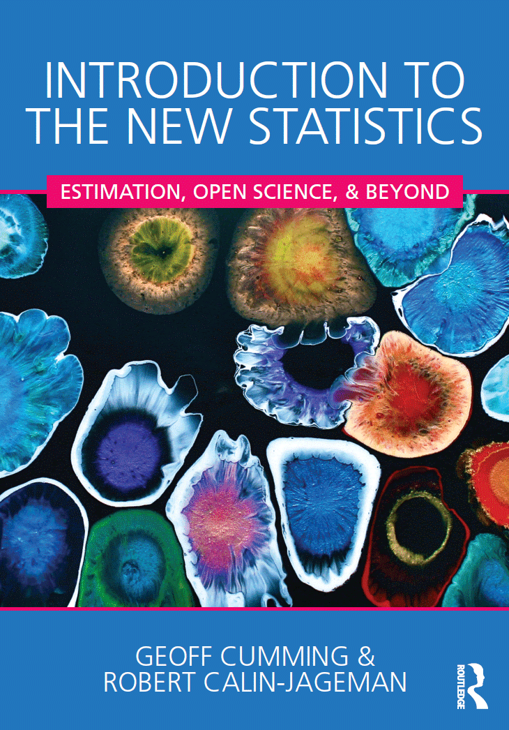 image of the front cover of The New Statistics book